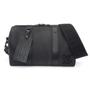 Louis Vuitton City Keepall Shoulder Bag Noir Black LV Aerogram Black